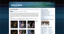 Desktop Screenshot of harvesttheband.com